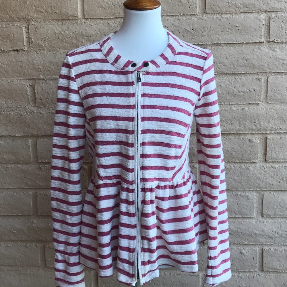 Free People peplum jacket.